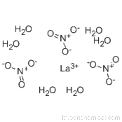 질산, 란탄 (3+) 염, 6 수화물 (8Cl, 9CI) CAS 10277-43-7